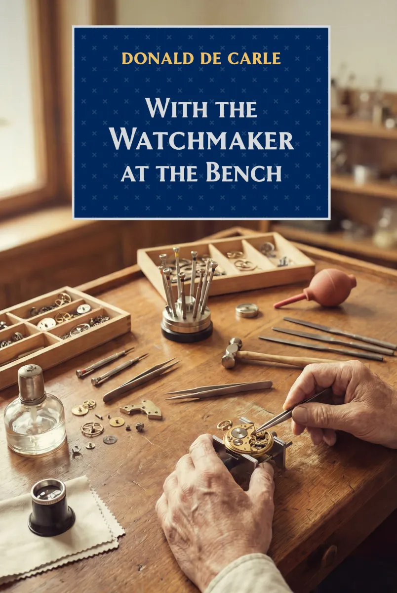 Cover of With the Watchmaker at the Bench, a restored edition by Donald de Carle
